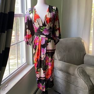 Floral midi dress